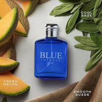 BLUE CHARM Eau de Parfum Spray 3.4 Ounce / 100 Ml Multi-Layered Fragrance Aromatic Fragrance for Men Men's EDP Perfumes Fruit
